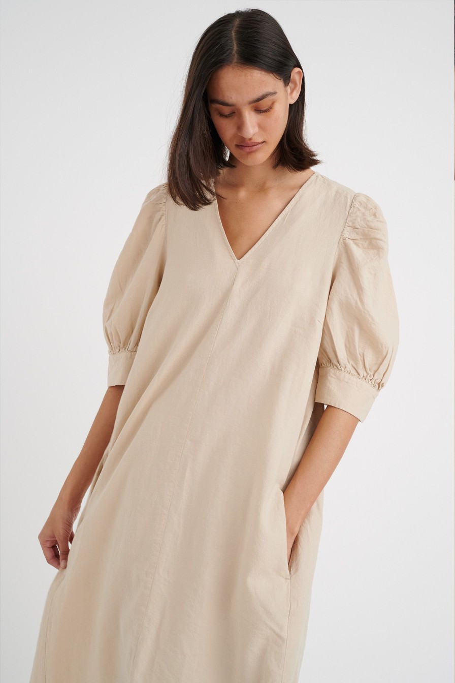 Kvinne InWear Hverdagskjoler | Kikoiw Yanca Dress,Beige