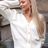 Kvinne Urban Pioneers Cardigans | Allison Cardigan,Cream