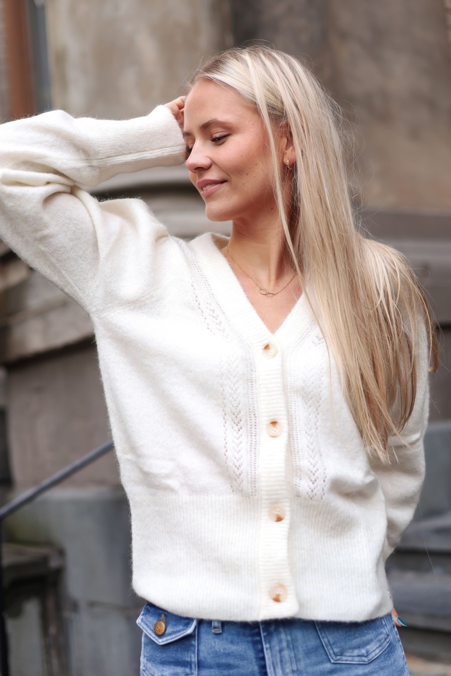 Kvinne Urban Pioneers Cardigans | Allison Cardigan,Cream