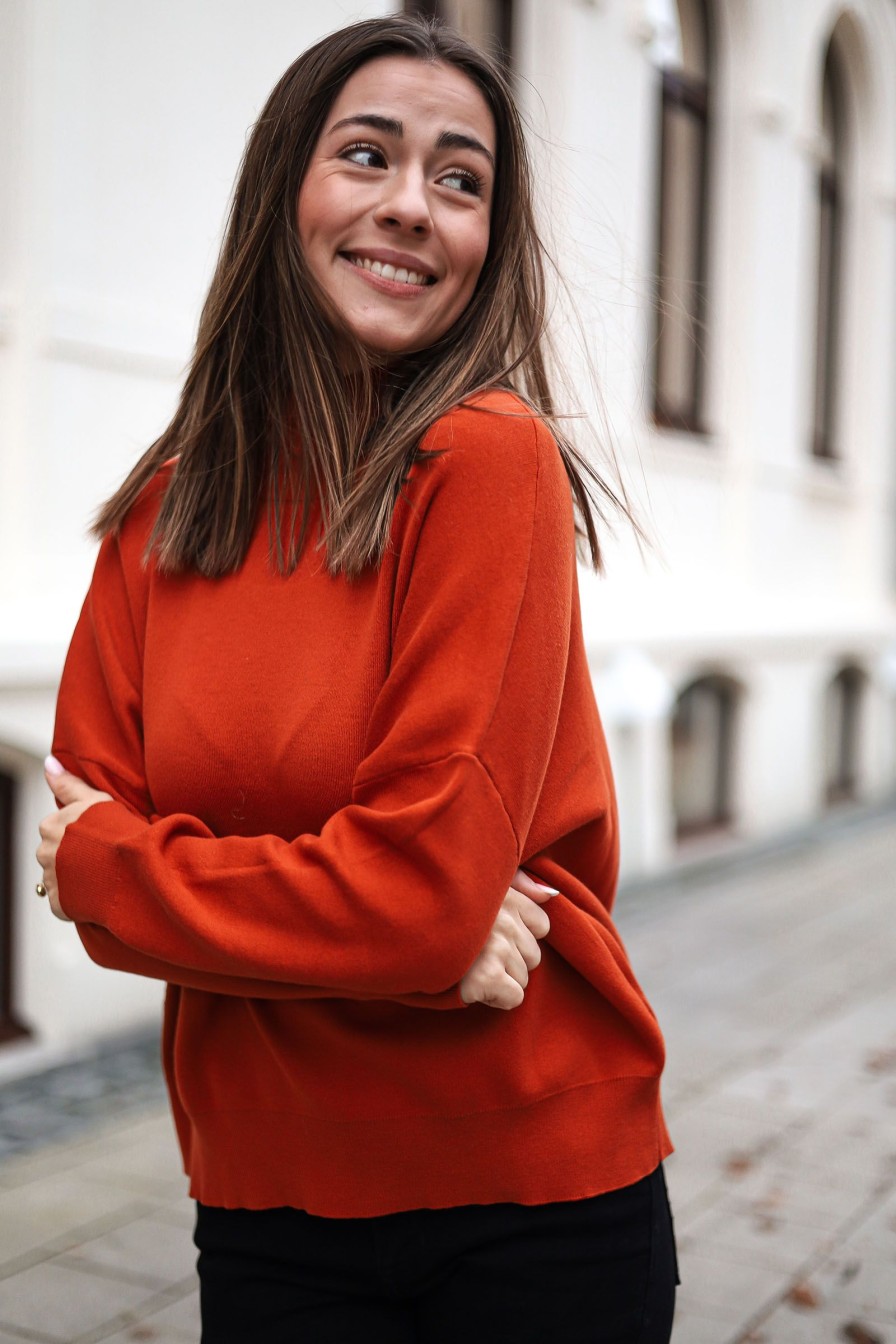 Kvinne InWear Gensere | Tenleyiw Turtleneck,Oransje