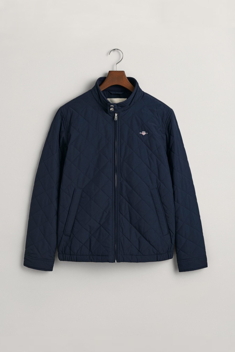 Mann Gant Lettdun | Quilted Windcheater,Evening Blue