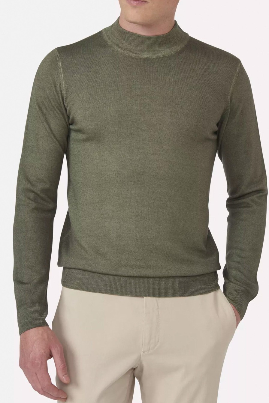 Mann Oscar Jacobson Gensere | Hilton Turtleneck,Gronn