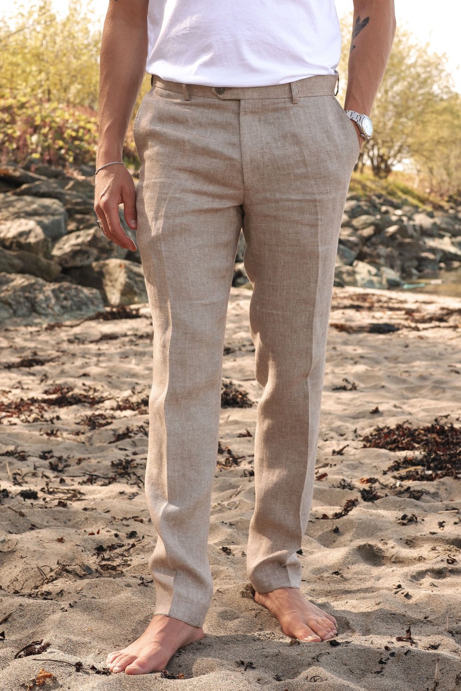 Mann Oscar Jacobson Chinos | Denz 8747,Beige