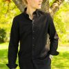 Mann Urban Pioneers Hverdagsskjorter | Albin Shirt,Black