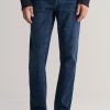 Mann Gant Jeans | Regular Gant Jeans,Dark Blue Worn In