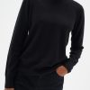 Kvinne InWear Gensere | Lukka Iw Crew-Neck,Sort