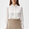 Kvinne Busnel Bluser | Nirva Blouse,Ecru