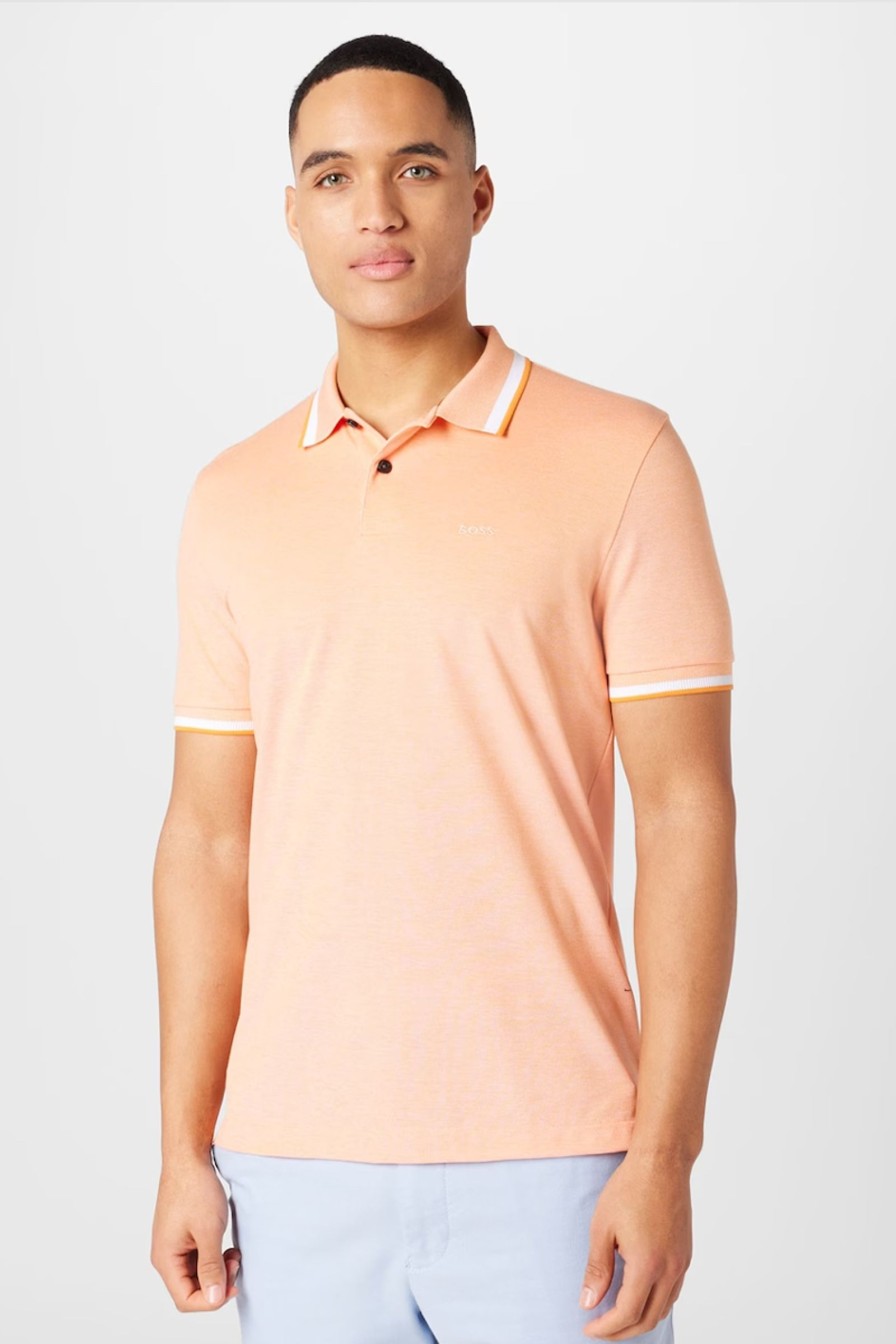 Mann Hugo Boss Pique & Kortermede Skjorter | Parlay,Orange