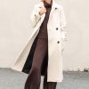 Kvinne InWear Kaper | Perryiw Coat,Vanilla