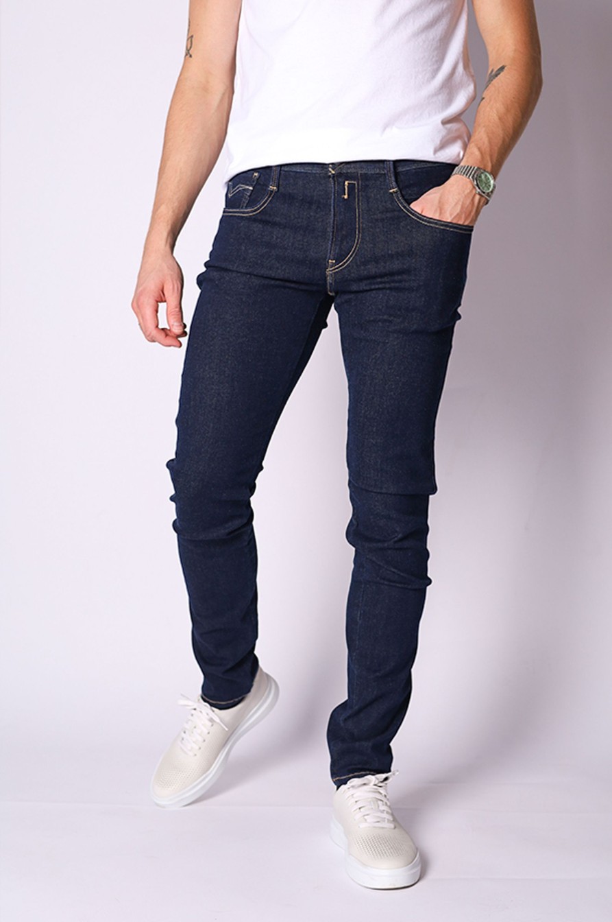 Mann Replay Jeans | Anbass,Mork Bla