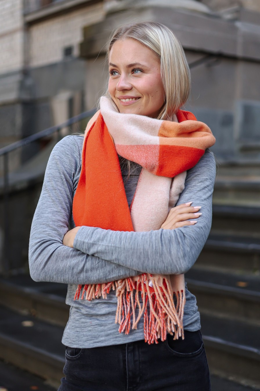 Kvinne InWear Skjerf | Lelou Iw Scarf,Flame