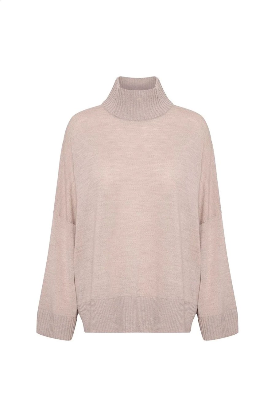 Kvinne InWear Gensere | Eternaliw Biella Pullover Beige