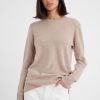 Kvinne InWear Strikkede Gensere | Lukkaiw Crew-Neck,Beige