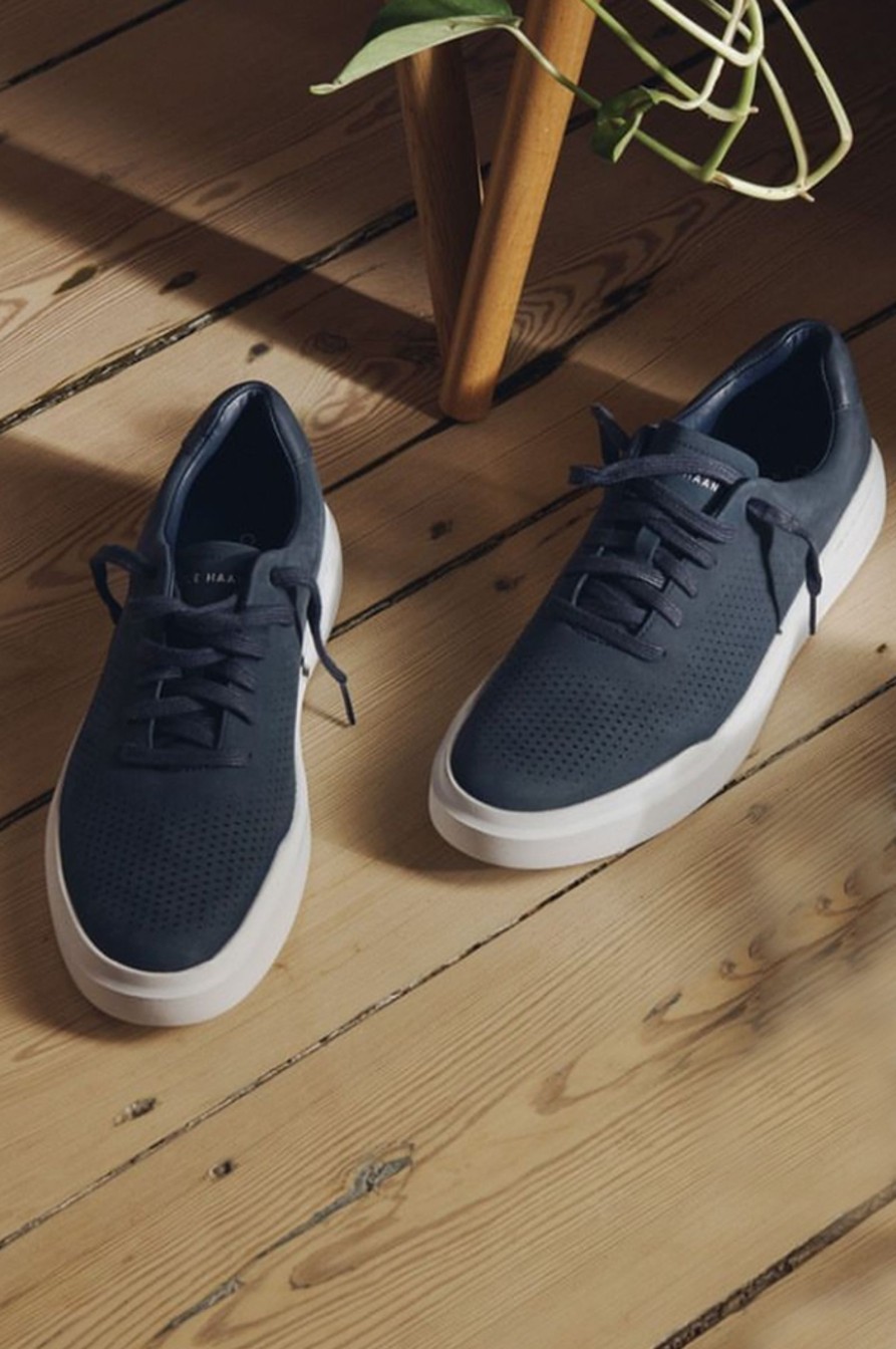 Mann Cole Haan Joggesko | Rally,Navy Nubuck