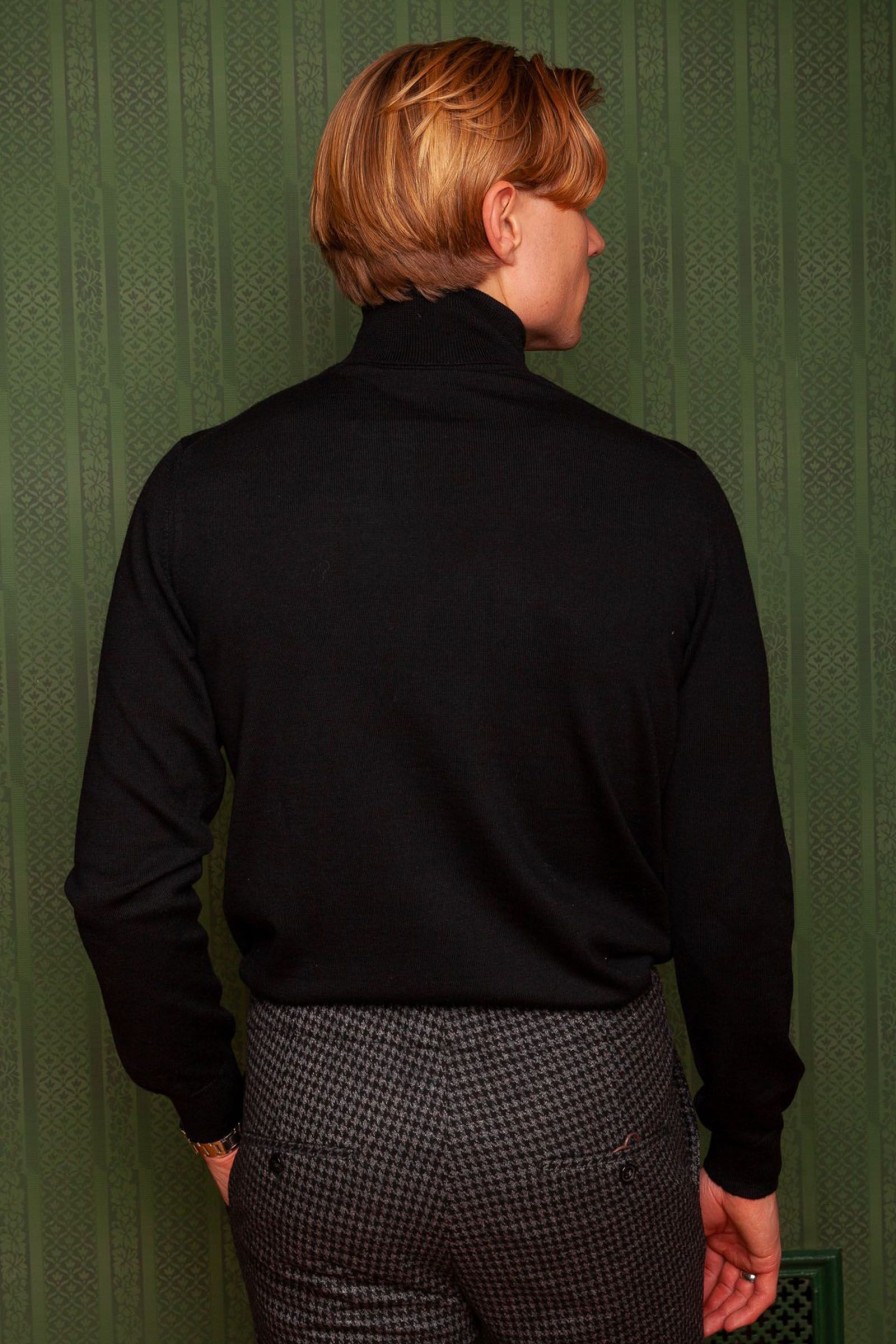 Mann Gran Sasso Gensere | Turtleneck,Svart