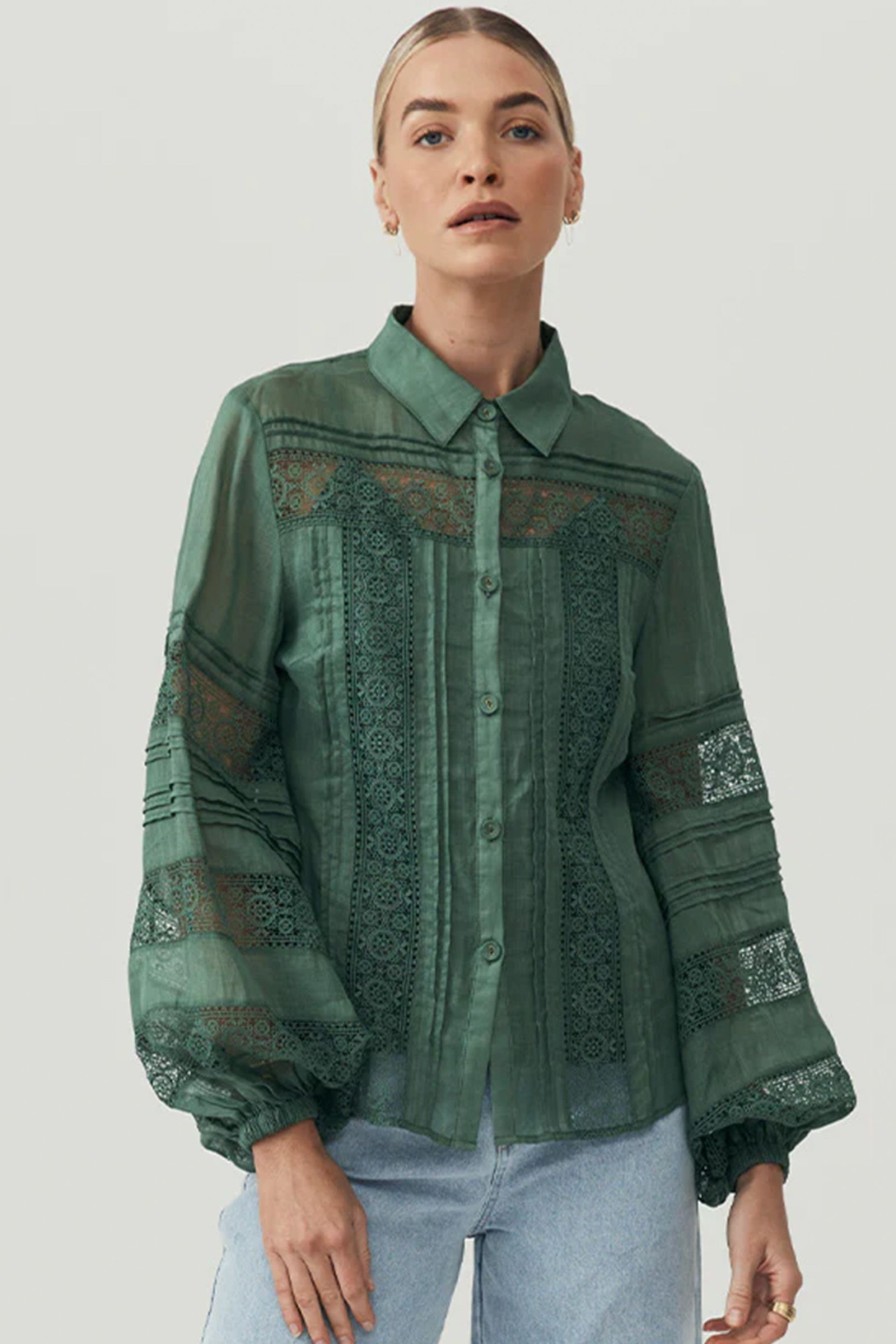 Kvinne Ministry Of Style Bluser | Layla Blouse,Moss