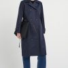 Kvinne InWear Lette Jakker | Minonal Iw Coat,Marine Blue