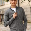 Mann I´m Branded Cardigans | Henrik,Mork Gra