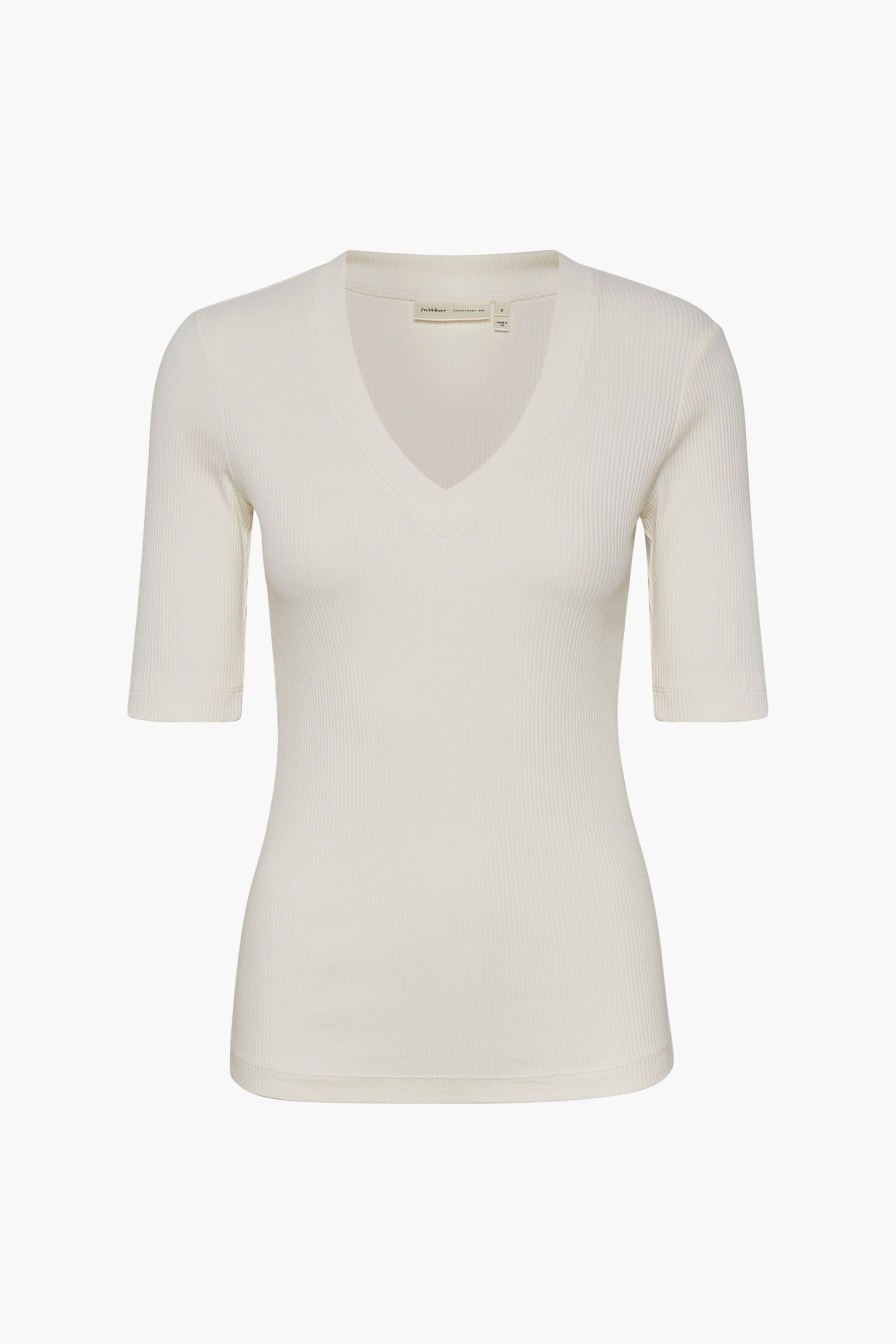 Kvinne InWear Topper | Dagnaiw V T-Shirt,Hvit