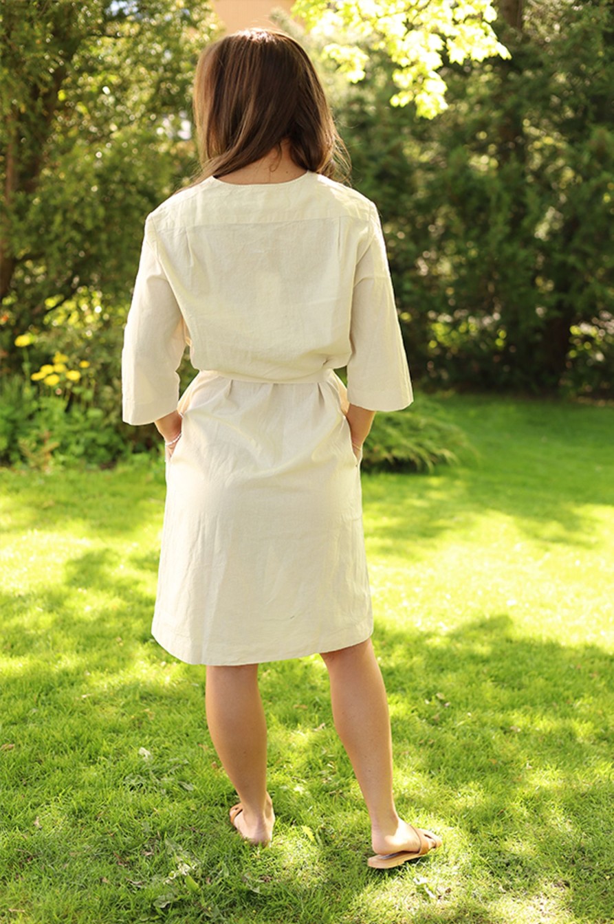 Kvinne Montecristo Hverdagskjoler | Linen Dress,Beige