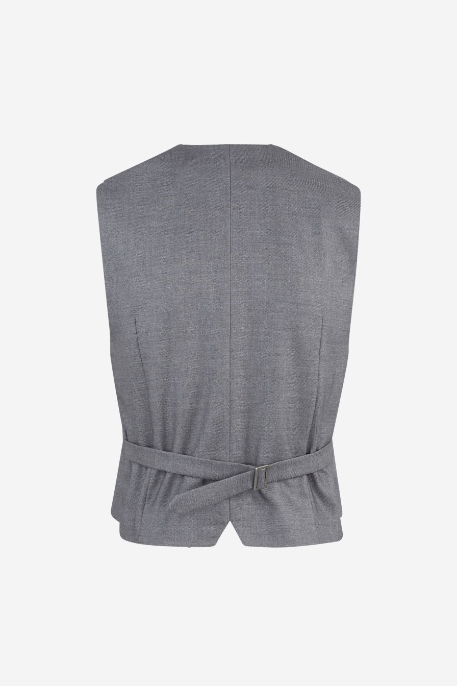 Kvinne Urban Pioneers Vester | Alenka Waistcoat,Grey