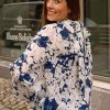 Kvinne Samsøe Samsøe Bluser | Ebbali Blouse 14781,Flora Blue