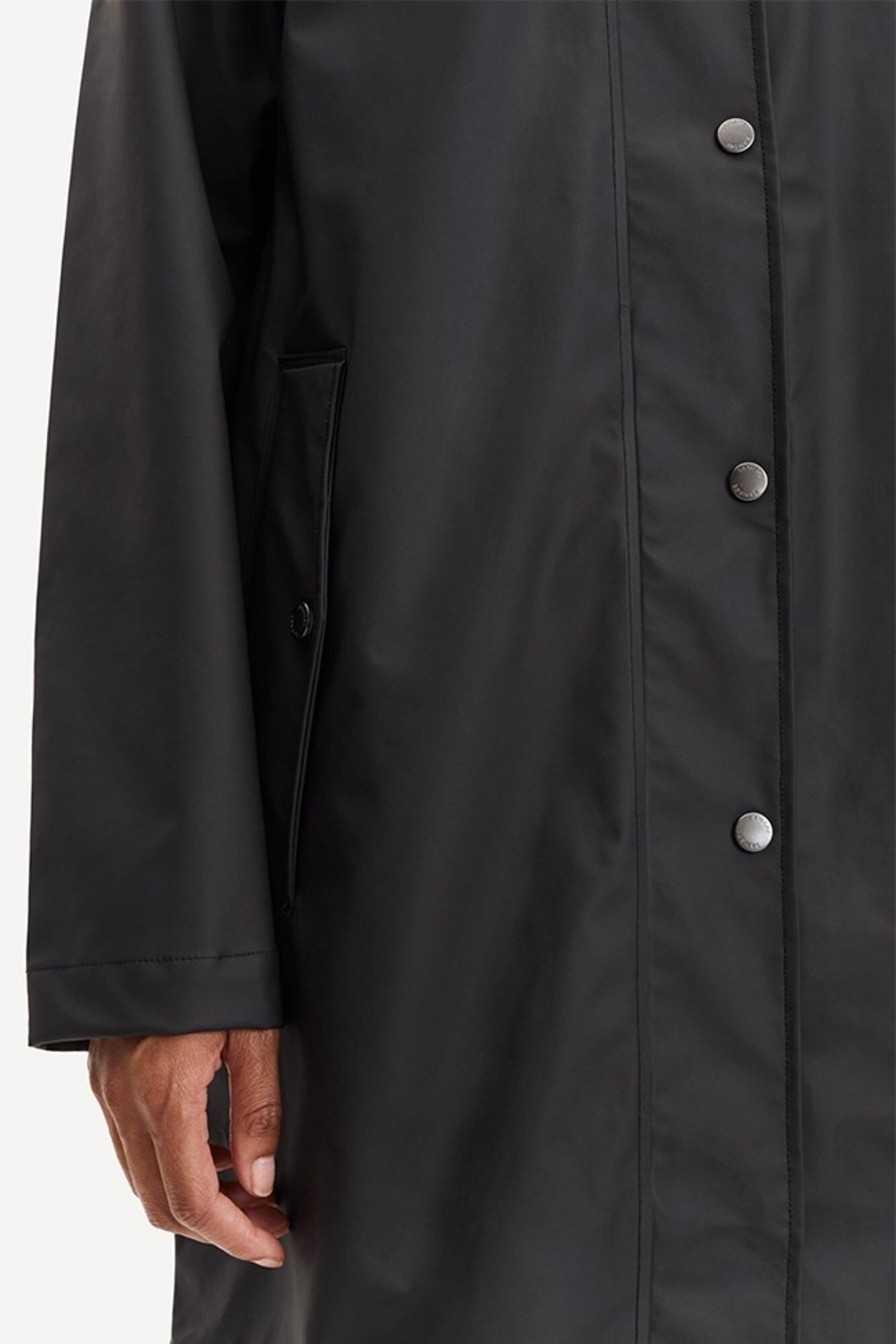 Kvinne Samsøe Samsøe Regnjakker | Stala Jacket 7357,Black