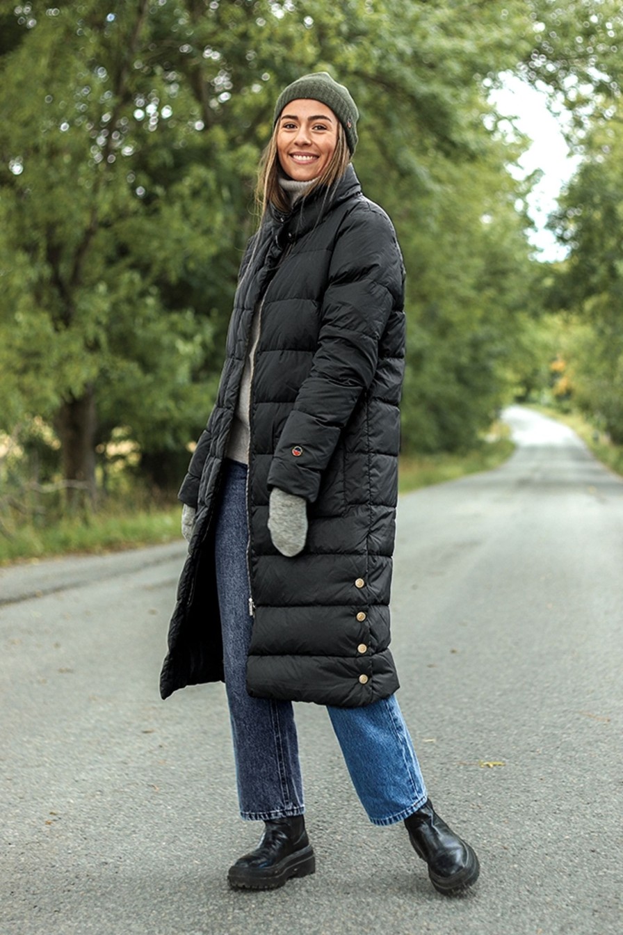 Kvinne Busnel Vinterjakker | Fanny Down Coat,Sort