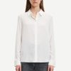 Kvinne Samsøe Samsøe Skjorter | Milly Shirt 9942,Clear Cream