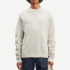 Mann Samsøe Samsøe Gensere | Isak Knit Sweater 15010,Silver Lining