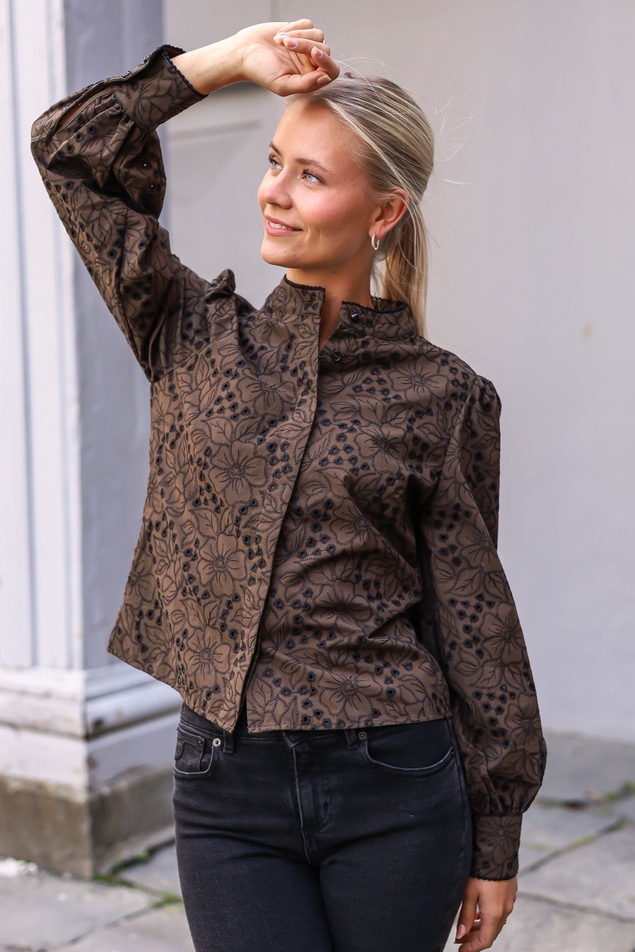 Kvinne Urban Pioneers Bluser | Pauletta Blouse,Wren