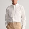 Mann Gant Hverdagsskjorter | Regular Oxford Shirt,White