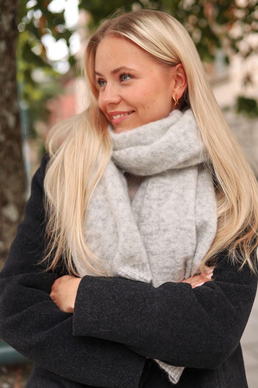 Kvinne American Vintage Skjerf | Echarpe Scarf,Grey