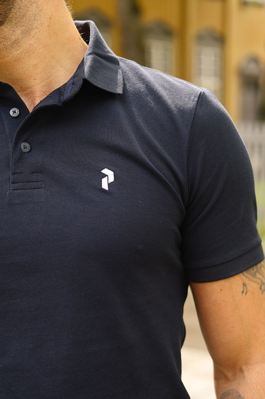 Mann Peak Performance Pique & Kortermede Skjorter | M Classic Cotton Polo,Salute Blue