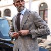 Mann Oscar Jacobson Blazere | Ferry Patch,Gra Monstret