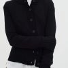 Kvinne InWear Cardigans | Orkidea Iw Cardigan,Black