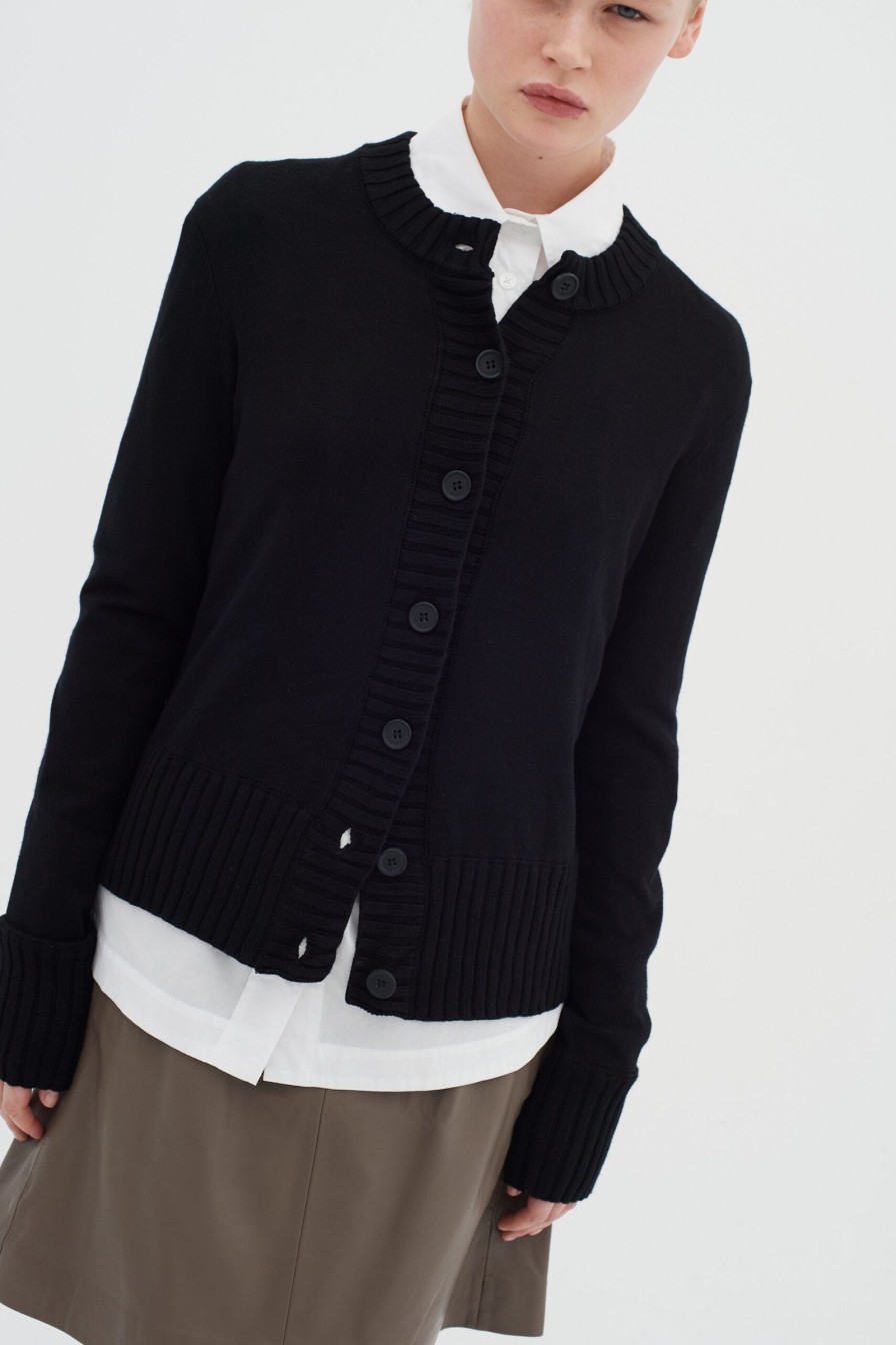 Kvinne InWear Cardigans | Orkidea Iw Cardigan,Black