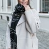 Kvinne InWear Skjerf | Olghaiw Logo Scarf,Sort