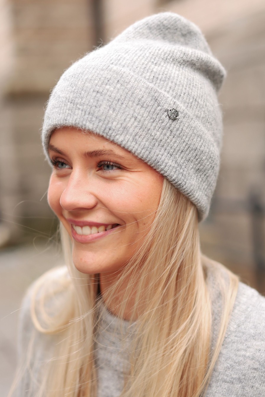 Kvinne Urban Pioneers Luer Og Hatter | Amore Beanie,Grey Melange