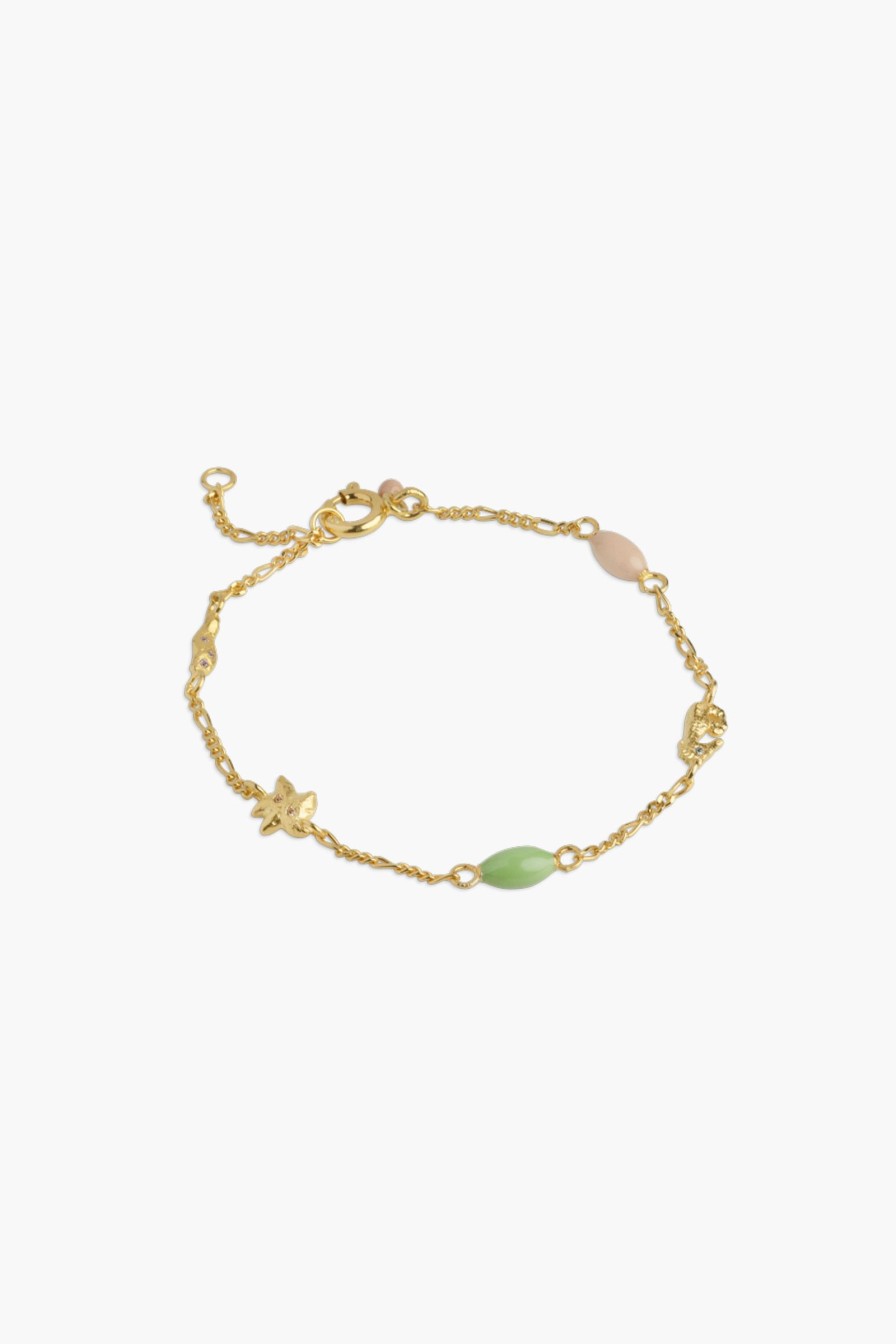 Kvinne ENAMEL Copenhagen Armband | Oceania Bracelet,Gronn