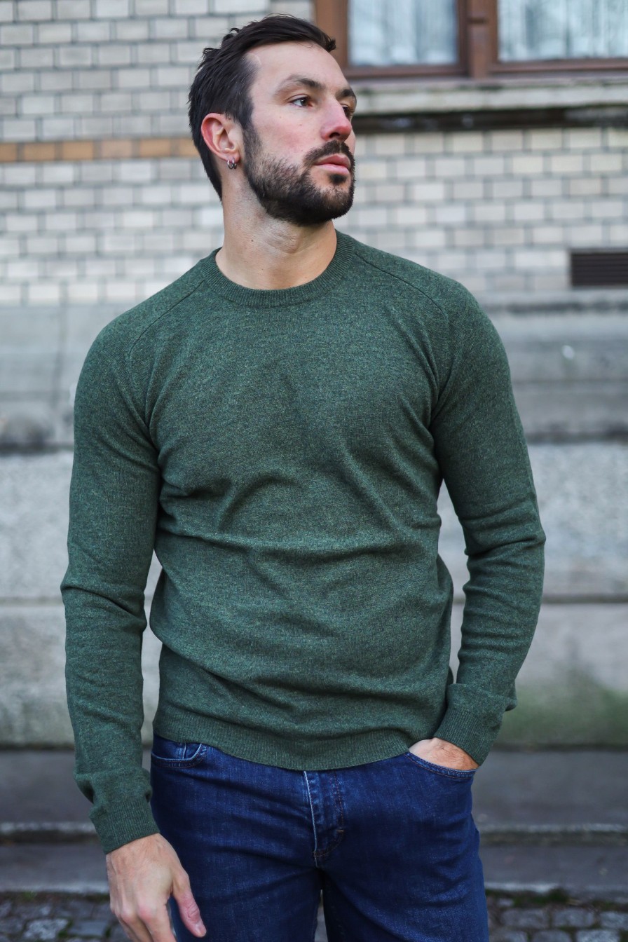 Mann Urban Pioneers Gensere | Constantin Sweater,Olive