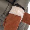 Kvinne Parajumpers Votter Og Hansker | Shearling Mittens Gloves,Brun