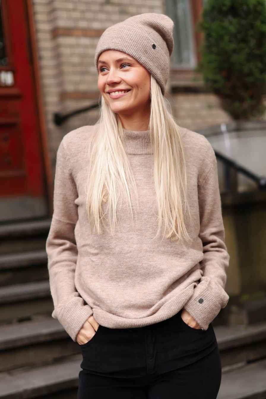 Kvinne Urban Pioneers Strikkede Gensere | Beverly Sweater,Dark Sand