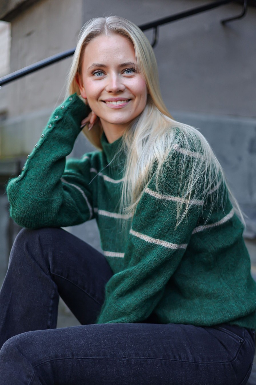 Kvinne Urban Pioneers Strikkede Gensere | Lora Sweater,Green