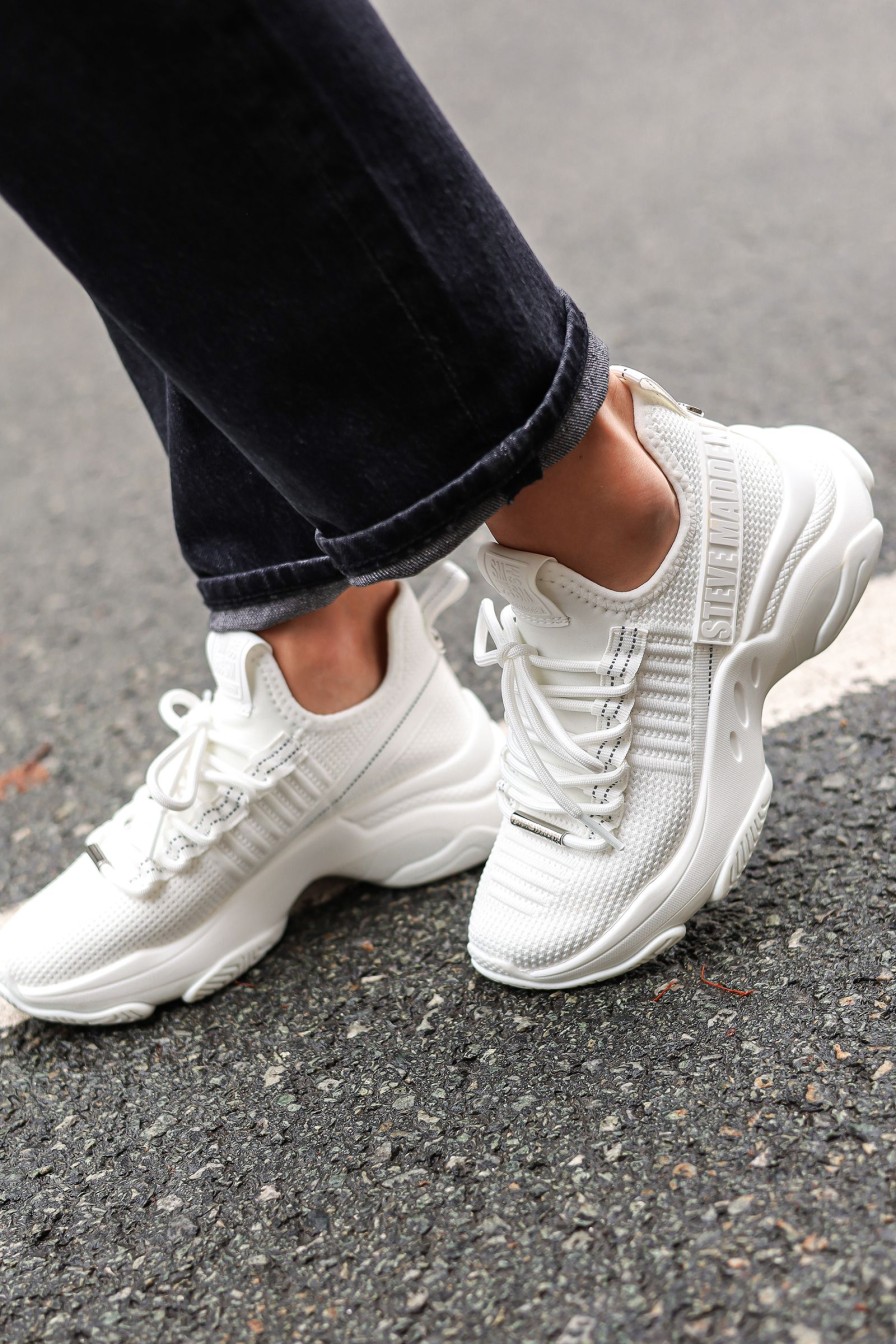 Kvinne Steve Madden Joggesko | Mac-E Sneaker,Hvit