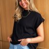 Kvinne Busnel Topper | Lucienne Top,Sort