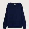 Kvinne American Vintage Strikkede Gensere | Pinobery Jumper,Bla