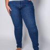 Kvinne Pieszak Jeans | Poline Swan Bla