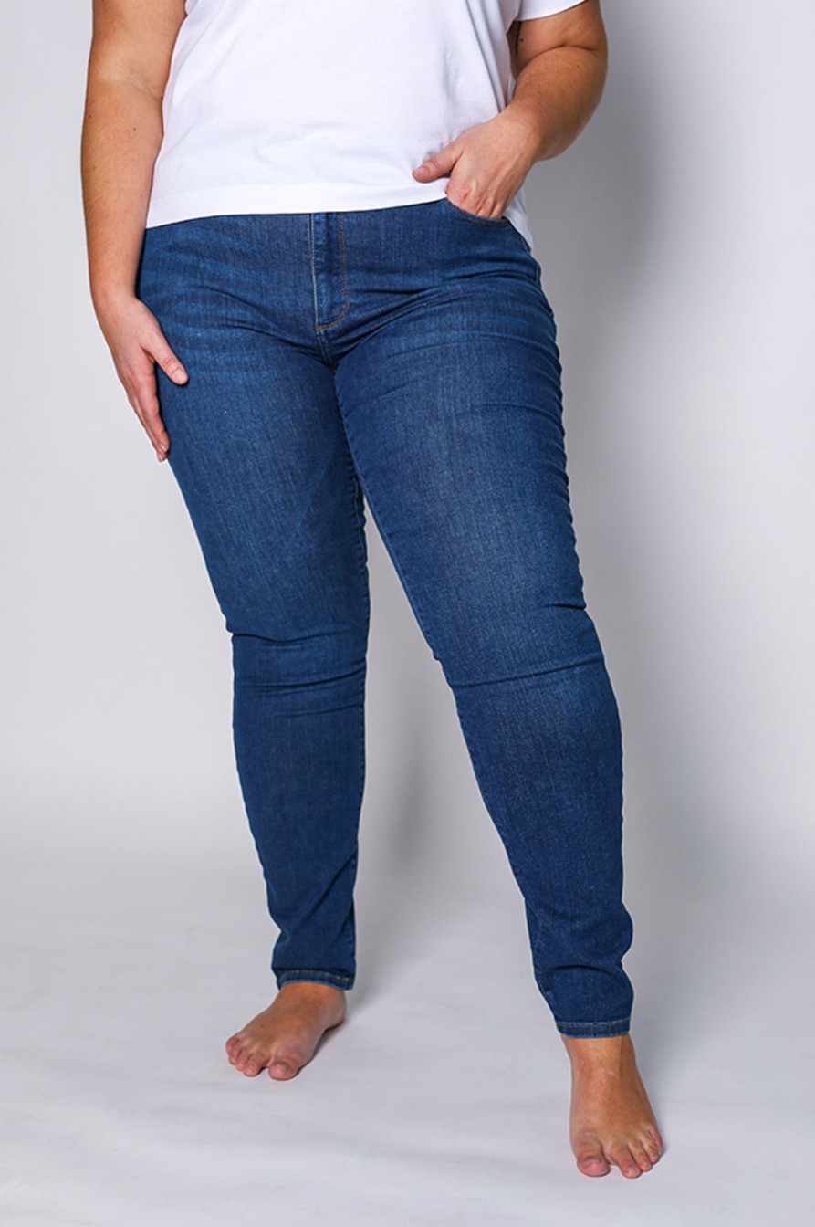 Kvinne Pieszak Jeans | Poline Swan Bla