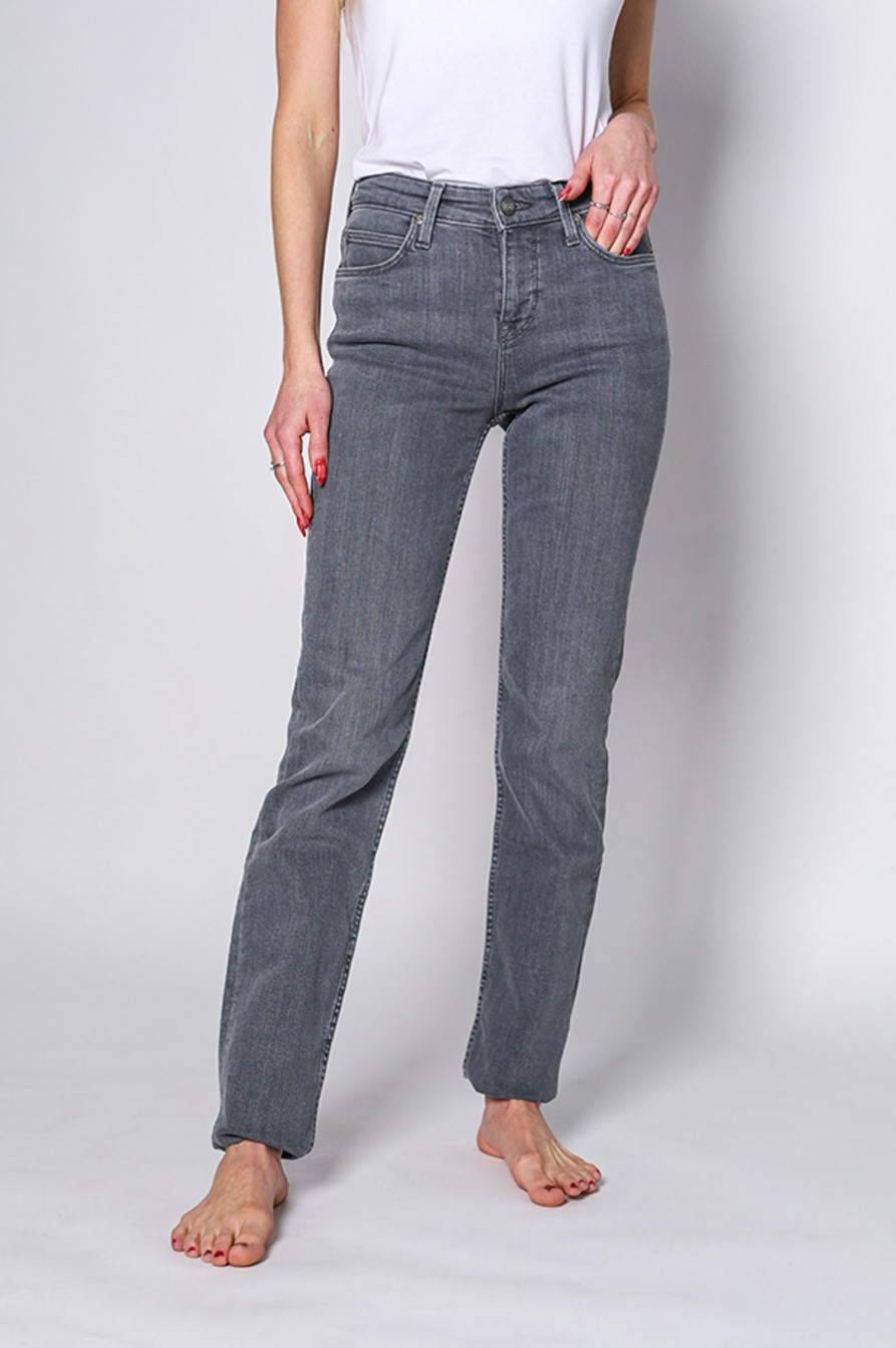 Kvinne Lee Jeans | Marion Straight,Grey Lush